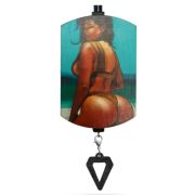 Арома подвеска Девушка в купальнике цветная