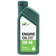 Масло моторное LIVCAR ENERGY ULTRA 5W40 API SP/CF (1л) Южная Корея