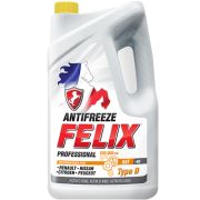 Антифриз FELIX TYPE D -40 G-12+ желтый (Renault,NISSAN,Citroen,Peugeot) (5кг)