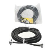 Шланг для подкачки колес «ГЛАВДОР» GL-433, 12 м, макс. давление 15-20 кгс/кв. см, ПВХ