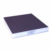 Губка абразивная Р180 (360-400) 2-х сторонняя 98х120х13мм (1 шт) HOLEX