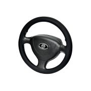 Оплетка MAXIMAL (экокожа) черный/шов черный Coolpart JJ84