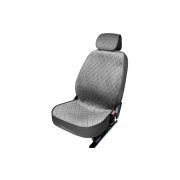 Накидки MAXIMAL LUX комплект (5 мест) Велюр серый/шов серый COOLPART XV7