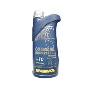 Масло моторное MANNOL 2T Outboard Univesal TC-W2 (1л)