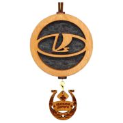 Арома подвеска LАДА в коричневом цвете