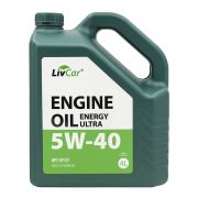 Масло моторное LIVCAR ENERGY ULTRA 5W40 API SP/CF (4л) Южная Корея