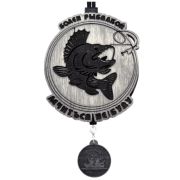 Арома подвеска Рыбалка в черно-белом цвете (КОМПЛЕКТ)