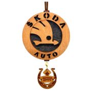 Арома подвеска SKODA (коричневый)
