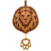 Арома подвеска Лев Симба (коричневый)