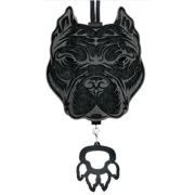 Арома подвеска Питбуль в черно-белом цвете (КОМПЛЕКТ)