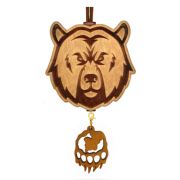 Арома подвеска МЕДВЕДЬ (коричневый)