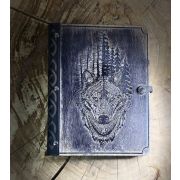 Блокнот Волк в черном цвете AROMABAR