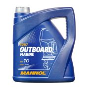 Масло моторное MANNOL 2T Outboard Marine NMMA TC-W3 (4л)