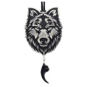 Арома подвеска Волк новый в черно-белом цвете
