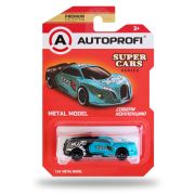Машинка коллекционная 1:64 Серия SUPER CARS тиффани/черная Autoprofi