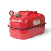 Канистра топливная металлическая горизонтальная 20л. (красная) AVS HJM-20