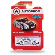 Машинка коллекционная 1:64 Серия RETRO CARS (VW Beetle) чёрн./белая Autoprofi