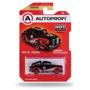 Машинка коллекционная 1:64 Серия HOT TRUCKS чёрн./красная Autoprofi