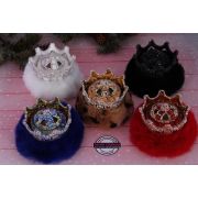 Ароматизатор Корона с натур.мехом (лео)