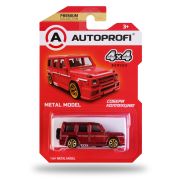 Машинка коллекционная 1:64 Серия 4X4 (Гелик) красная Autoprofi