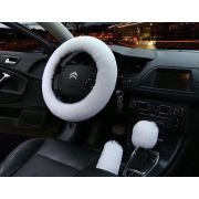 Набор из натуральной овчины, цвет-белый