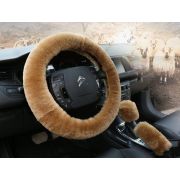 Набор из натуральной овчины, цвет-рыжий