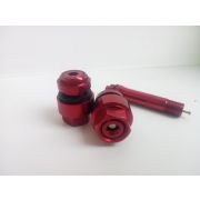 Вентиль скрытый для отверстия в диске диаметром 16 мм. Красный хром.