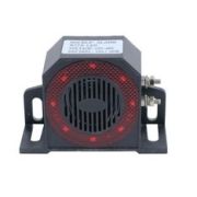 Сигнал звуковой заднего хода, красная подсветка (12-48В) (H-015)