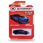 Машинка коллекционная 1:64 Серия SUPER CARS (Bugatti) син./черная Autoprofi