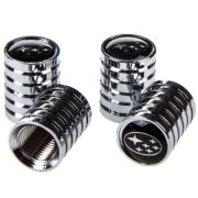 Колпачки на ниппель (набор 4шт.) металл с эмблемой Субару SKYWAY