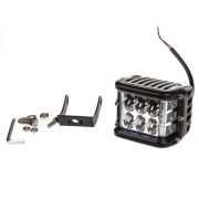 Фара светодиодная OFF ROAD 93*70мм прямоугольная 12V/24V 36W 6000К SKYWAY 12 диодов Ближний свет