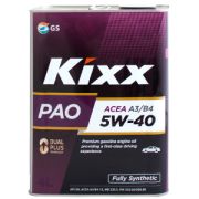 Масло моторное Kixx PAO 5W40 А3/В4 (4л)