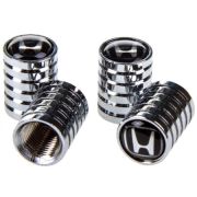 Колпачки на ниппель (набор 4шт.) металл с эмблемой Хонда SKYWAY