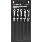 Набор напильников личневых 200 мм 5 предметов THORVIK (MFSS205)