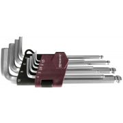 Набор ключей торцевых шестигранных с шаром H1.5-H10 THORVIK (HKB9S)