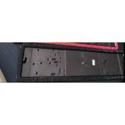 Рамки для номера со стразами Черными (2шт)