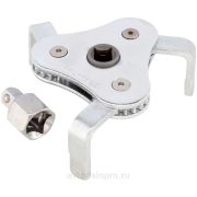 Съемник масляного фильтра краб 63-100мм плоские захваты АвтоДело (40531)