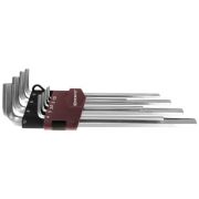 Набор ключей торцевых шестигранных удлиненных H1.5-H10 THORVIK (HKL9S)