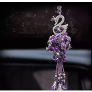 Подвеска Лебедь (фиолетовый)