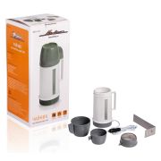 Чайник автомобильный 24В 600мл белый/серый пластик AIRLINE