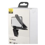 Держатель телефона на панель прищепка (черный) BASEUS SUDZ-A01