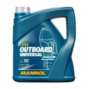 Масло моторное MANNOL 2T Outboard Univesal TC-W2 (4л)