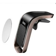 Держатель Universe в дефлектор (магнитный) черный/серый HOCO CA74