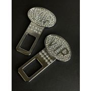 Заглушка на ремень безопасности VIP со стразами (1шт)