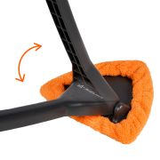 Щетка для мытья лобового стекла из микрофибры треугольная (14*12см) AIRLINE (ABGN002)