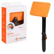 Щетка для мытья лобового стекла из микрофибры с распылителем и сменной насадкой AIRLINE (ABGN004)