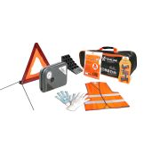 Набор автомобилиста Шиномонтажник (РК для б/к шин, Знак, Жилет, Упор, компр.S-16G,перчатки) Airline