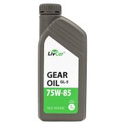 Масло трансмиссионное LIVCAR 75W85 GEAR OIL GL-5 (1л) Южная Корея