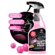 Полироль-очиститель пластика матовый Polyrole Matte bubble 600мл GraSS