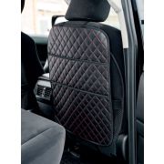 Накидка защитная на спинку сиденья из стеганой экокожи с карманами 60x45см ZIPOWER AGA (PM6236)